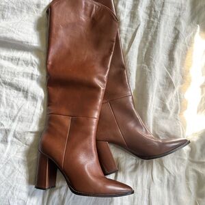 Steve Madden Bixby Leather Knee-High Boots